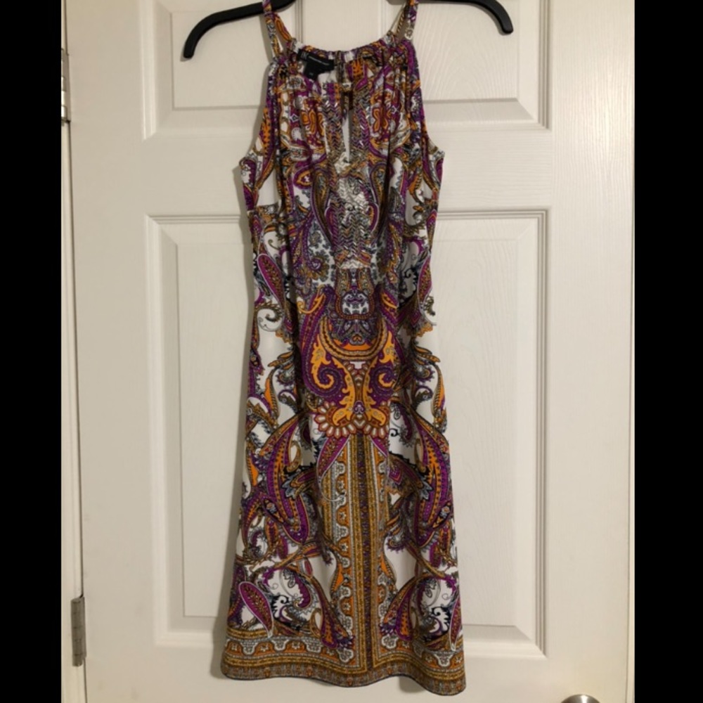 ✨Like new INC printed dress✨